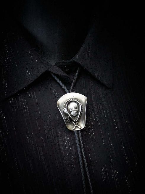 BoloTie Cowboy Skull Pendant
